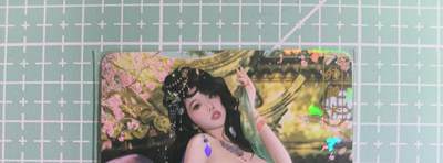 C先生卡牌 第14期 《神州百花谱》《Art系列》《人间传》持续收拍品中... - 【彩闪】卡将文创《欲女传》羊献容 艺术卡