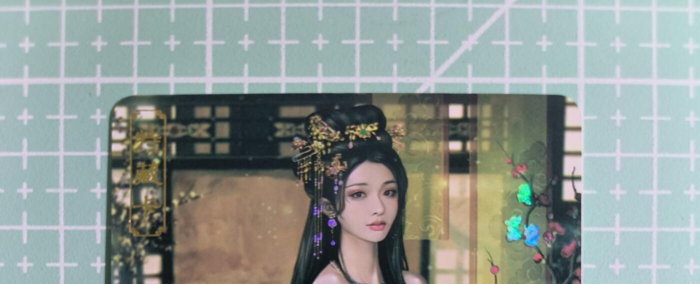 C先生卡牌 第14期 《神州百花谱》《Art系列》《人间传》持续收拍品中... 【彩闪】卡将文创《绝代芳华》阴丽华 艺术卡