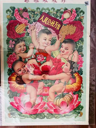大连首届红藏暨第十一届全国连交会 红藏拍卖 - 红花处处开 出版社：上海人美 开本：2 品相：9.5 年代：62.7十印 杨馥如