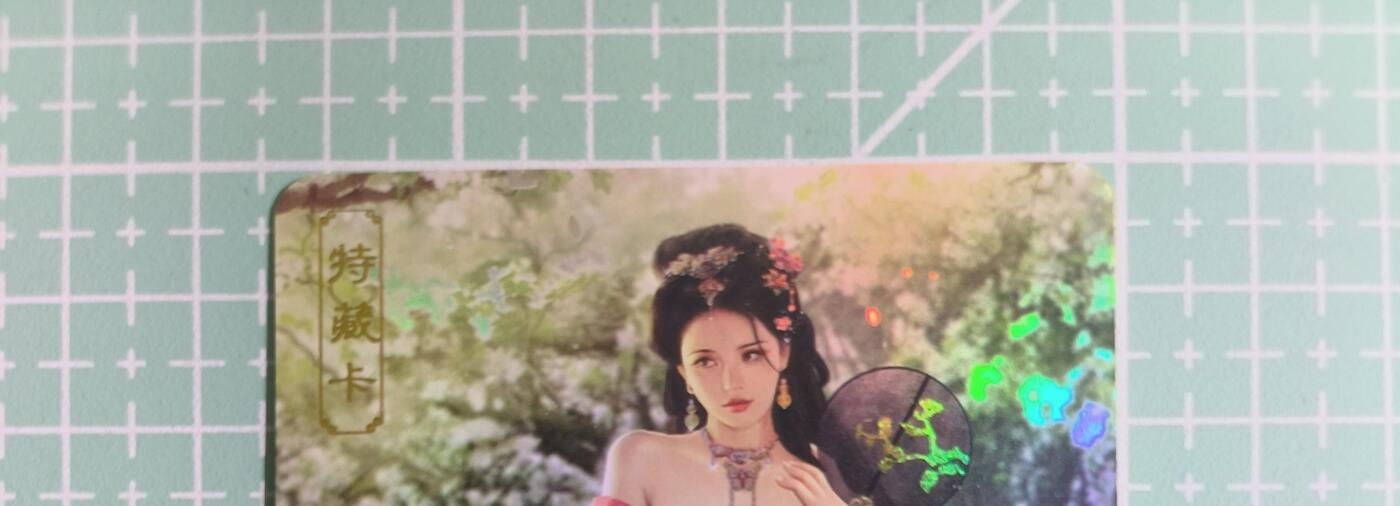 C先生卡牌 第14期 《神州百花谱》《Art系列》《人间传》持续收拍品中... 【彩闪】卡将文创《欲女传》甄宓 艺术卡