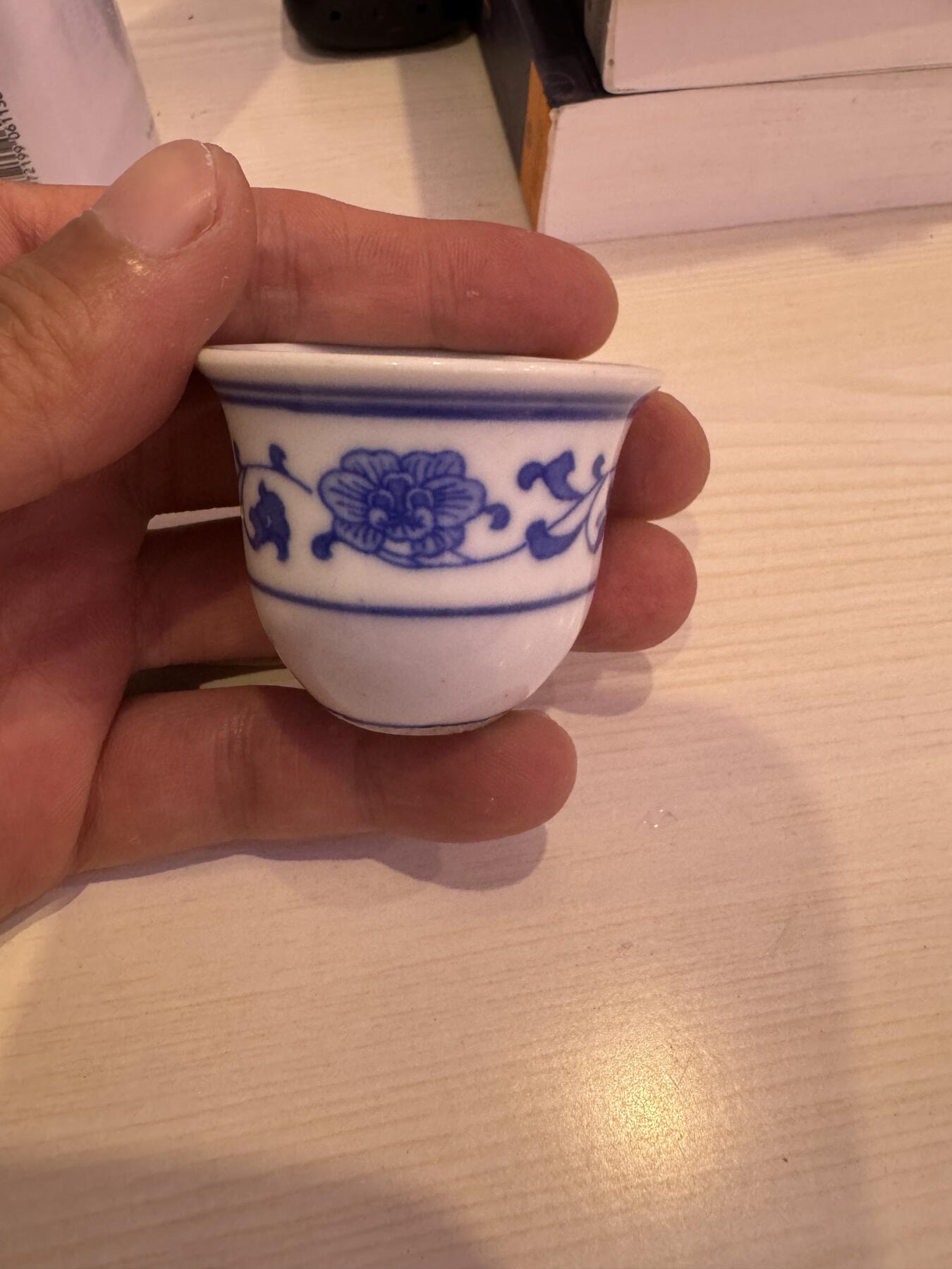 景德镇青花小瓷杯