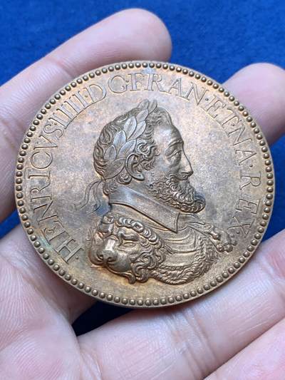 《竞宝斋》第429场 周日，周一，周二 3场连拍 （全场包邮） 法国青铜纪念章