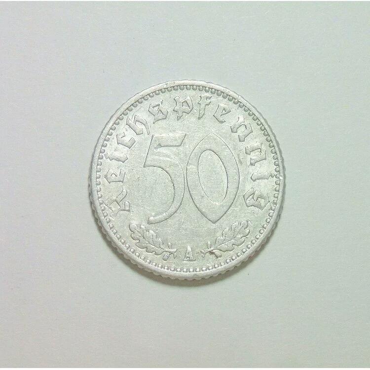 德国第三帝国1941年A版50芬尼 爽品