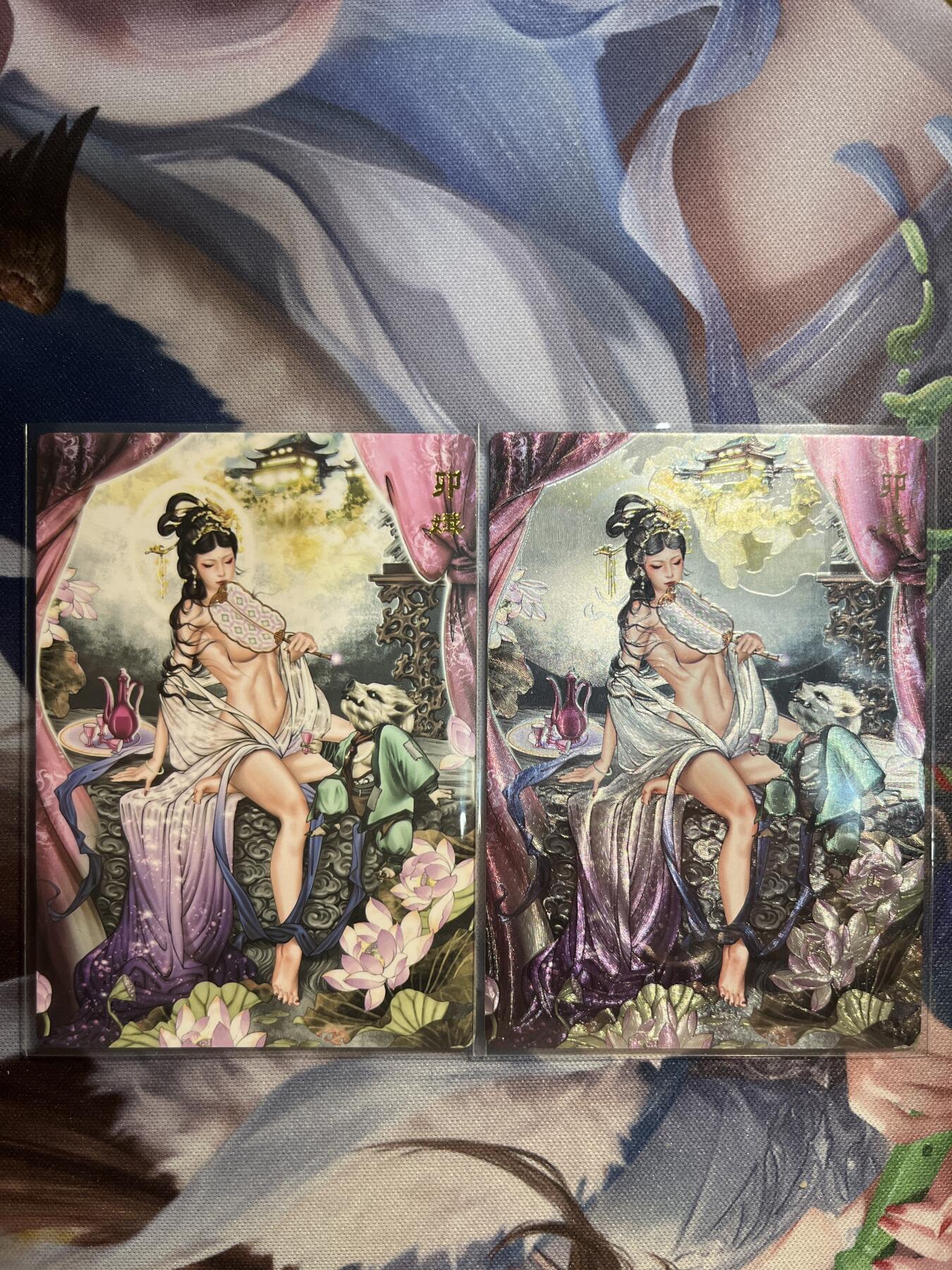 卡德曼、燎原、范特卡、昆仑万象、墨婉文化、轩辕春秋、欢迎送拍、免费出卡没坑位费没手续费 【裸卡折光、普卡】沽清 卯娥  范特卡&春芳西游