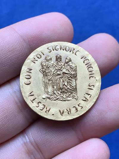 《竞宝斋》第430场 周日，周一，周二 3场连拍 （全场包邮） 贾科莫·莱尔卡罗纪念章 11克 29.6mm