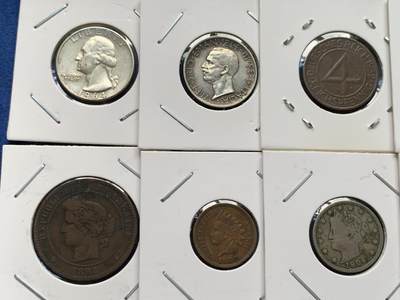 《竞宝斋》第430场 周日，周一，周二 3场连拍 （全场包邮） 八枚一组 意大利美国德国民国半圆法国越南 细节见图