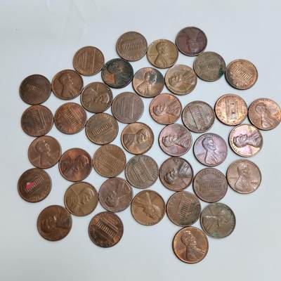 PCAI钱币22-558外国硬币小专场 - 美分一组