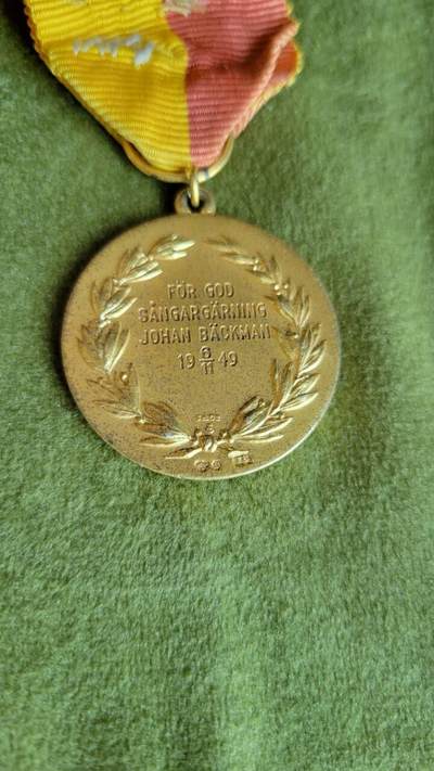 嘉宝良覃世界勋赏第17期拍卖 瑞典猎人协会奖章925银15.38克