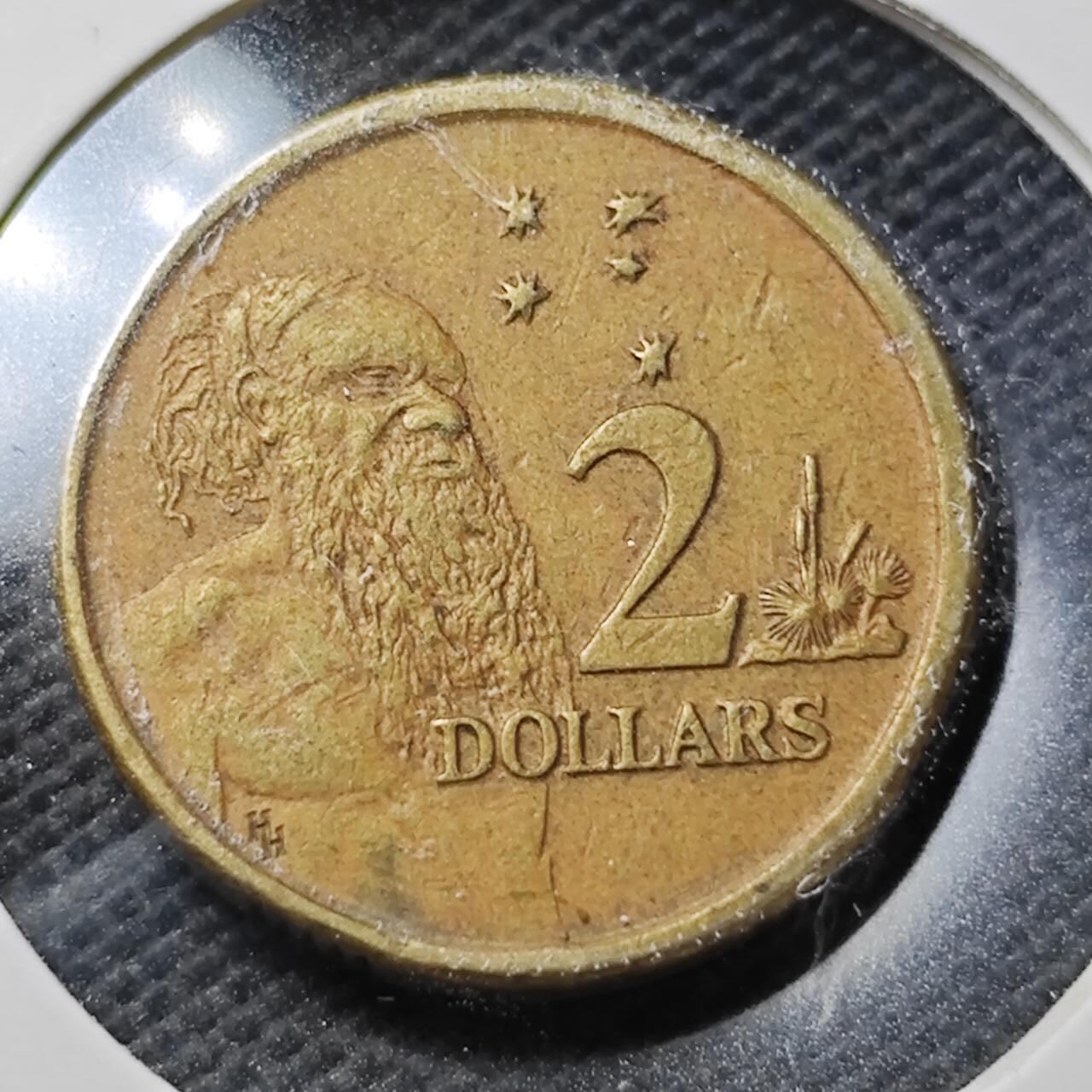 KK钱币收藏小铺  第356场  2月预留时间 周末发货  澳大利亚2元