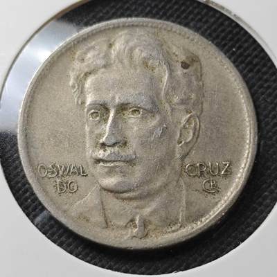 KK钱币收藏小铺  第356场  2月预留时间 周末发货 -  1936巴西400瑞斯