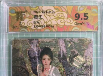 C先生卡牌 第15期 元集纪·刷子签·罐儿签·毒瘤签(持续收拍品中...) - 【折光】燎原×刷子《人间传》贾氏② 9.5分