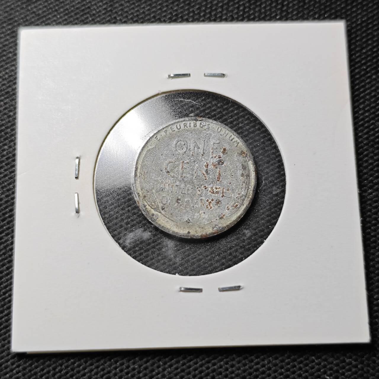 KK钱币收藏小铺  第356场  2月预留时间 周末发货  1943美国1分铁币