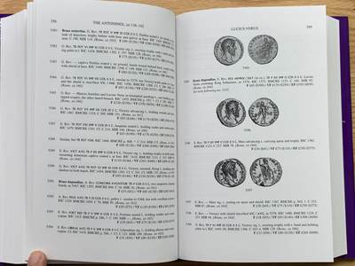 《竞宝斋》第430场 周日，周一，周二 3场连拍 （全场包邮） 古罗马钱币及其价值目录第二卷 公元96年-公元235年 重达1.35公斤