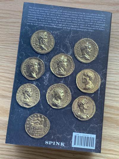 《竞宝斋》第430场 周日，周一，周二 3场连拍 （全场包邮） 古罗马钱币及其价值目录第二卷 公元96年-公元235年 重达1.35公斤