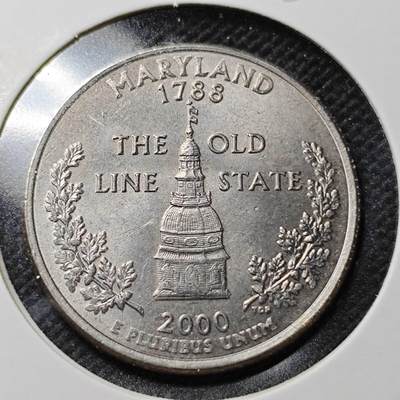 KK钱币收藏小铺  第356场  2月预留时间 周末发货 -  美国25分纪念币