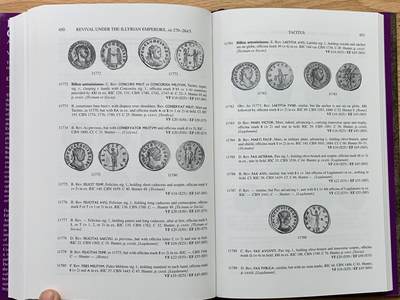 《竞宝斋》第430场 周日，周一，周二 3场连拍 （全场包邮） 古罗马钱币及其价值目录第三卷 公元235年-公元285年 重达1.1公斤