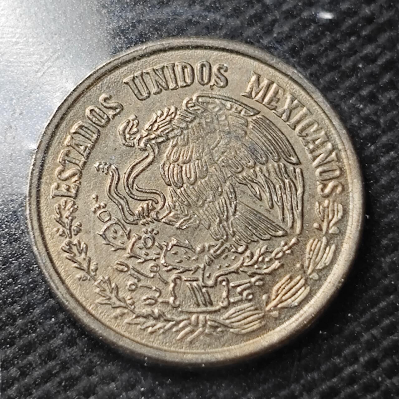 KK钱币收藏小铺  第356场  2月预留时间 周末发货  1978墨西哥10分 玉米