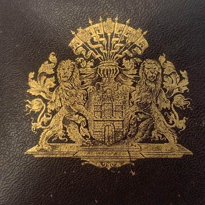 掌中浮雕-藏着的欧洲第038场 - 1910年德国汉堡洛瓦尼战役40周年纪念铜章，43mm，原盒