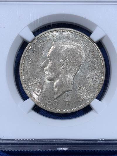 《竞宝斋》第430场 周日，周一，周二 3场连拍 （全场包邮） 三枚一组 NGC MS65-66 卢森堡1946年100法郎、50法郎、20法郎骑士马剑银币，纪念卢森堡大公瞎子约翰战死600周年纪念币，瞎子约翰的战死代表中世纪骑士精神的陨落，三枚币包浆统一，编号连续，适合一次性成套入藏