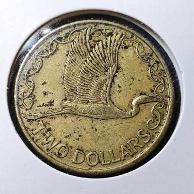 KK钱币收藏小铺  第356场  2月预留时间 周末发货 -  新西兰2元