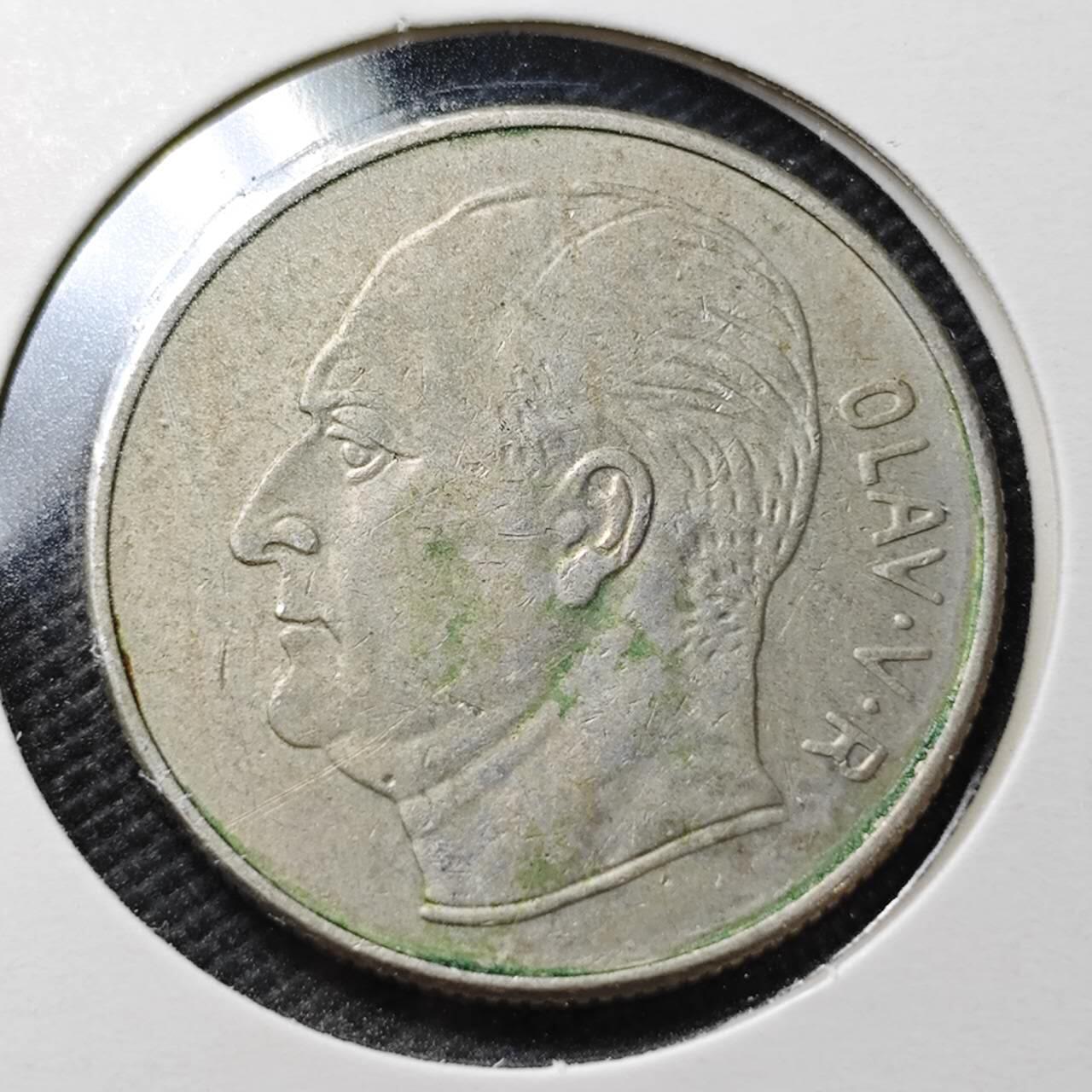 KK钱币收藏小铺  第356场  2月预留时间 周末发货  挪威1克朗 动物版