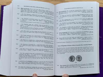 《竞宝斋》第430场 周日，周一，周二 3场连拍 （全场包邮） 古罗马钱币及其价值目录第二卷 公元96年-公元235年 重达1.35公斤