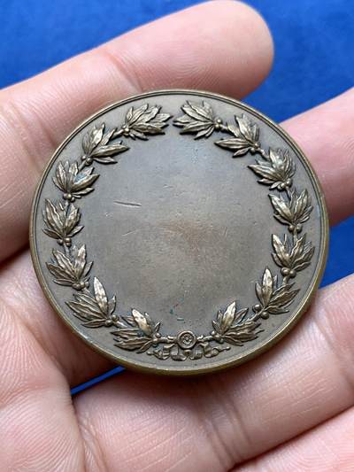 《竞宝斋》第430场 周日，周一，周二 3场连拍 （全场包邮） 法国谷物女神大铜章 44克 41mm 丰饶角铜标