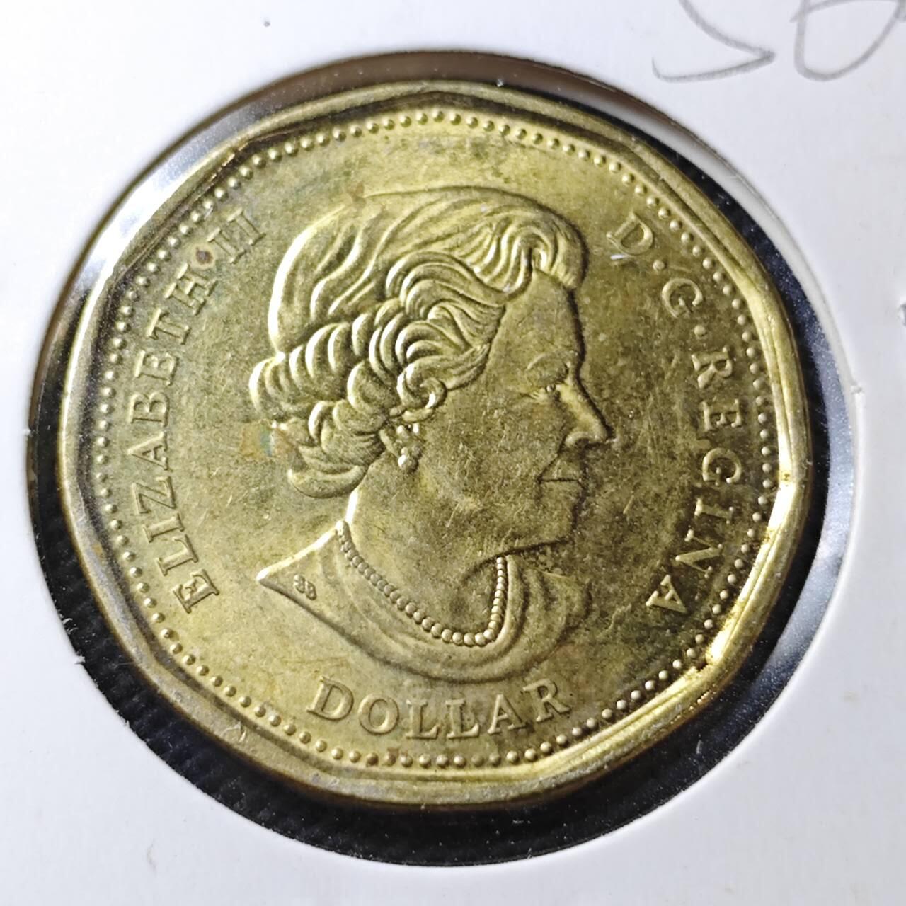 KK钱币收藏小铺  第356场  2月预留时间 周末发货 2020年 加拿大1元彩色 纪念币