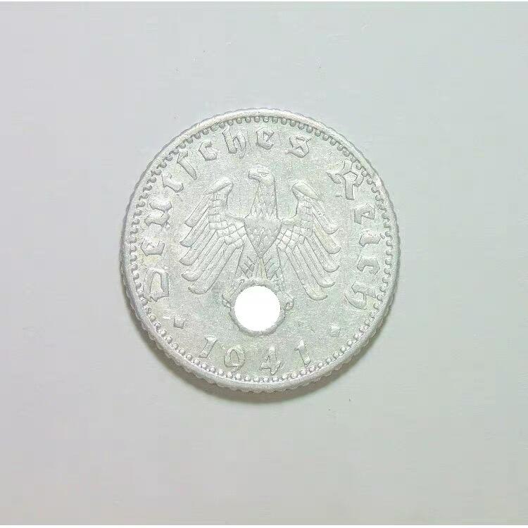 德国第三帝国1941年A版50芬尼 爽品