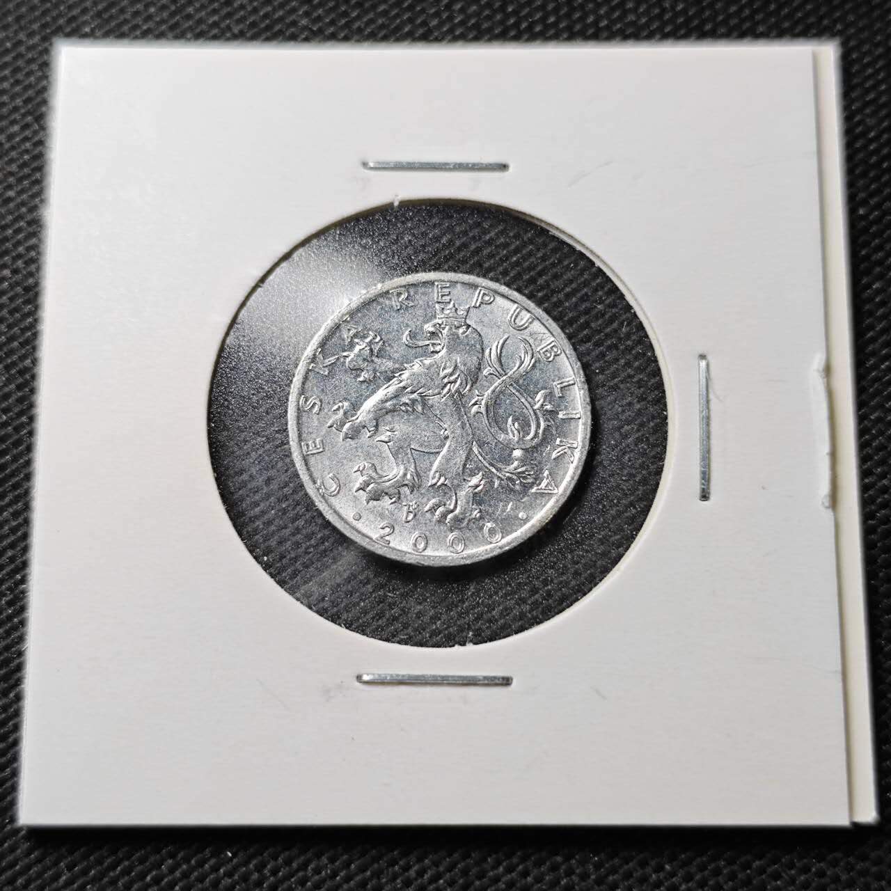 KK钱币收藏小铺  第356场  2月预留时间 周末发货  捷克50赫勒