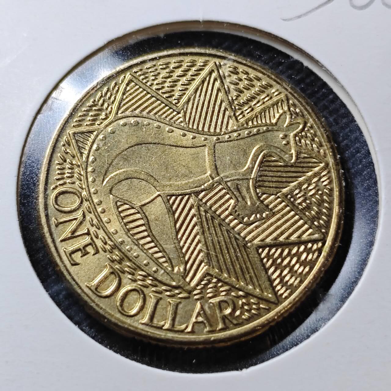 KK钱币收藏小铺  第356场  2月预留时间 周末发货  1988澳大利亚1元纪念币