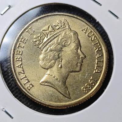 KK钱币收藏小铺  第356场  2月预留时间 周末发货 -  1988澳大利亚1元纪念币