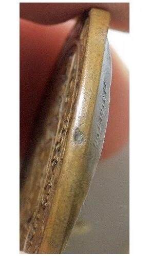 【旋风钱币】10月25日19:00准时开拍 精美欧洲币章、第三帝国钱币、精美项链等 全场包邮 英国1902年 爱德华七世和皇后加冕礼高浮雕精制大铜章 40MM 