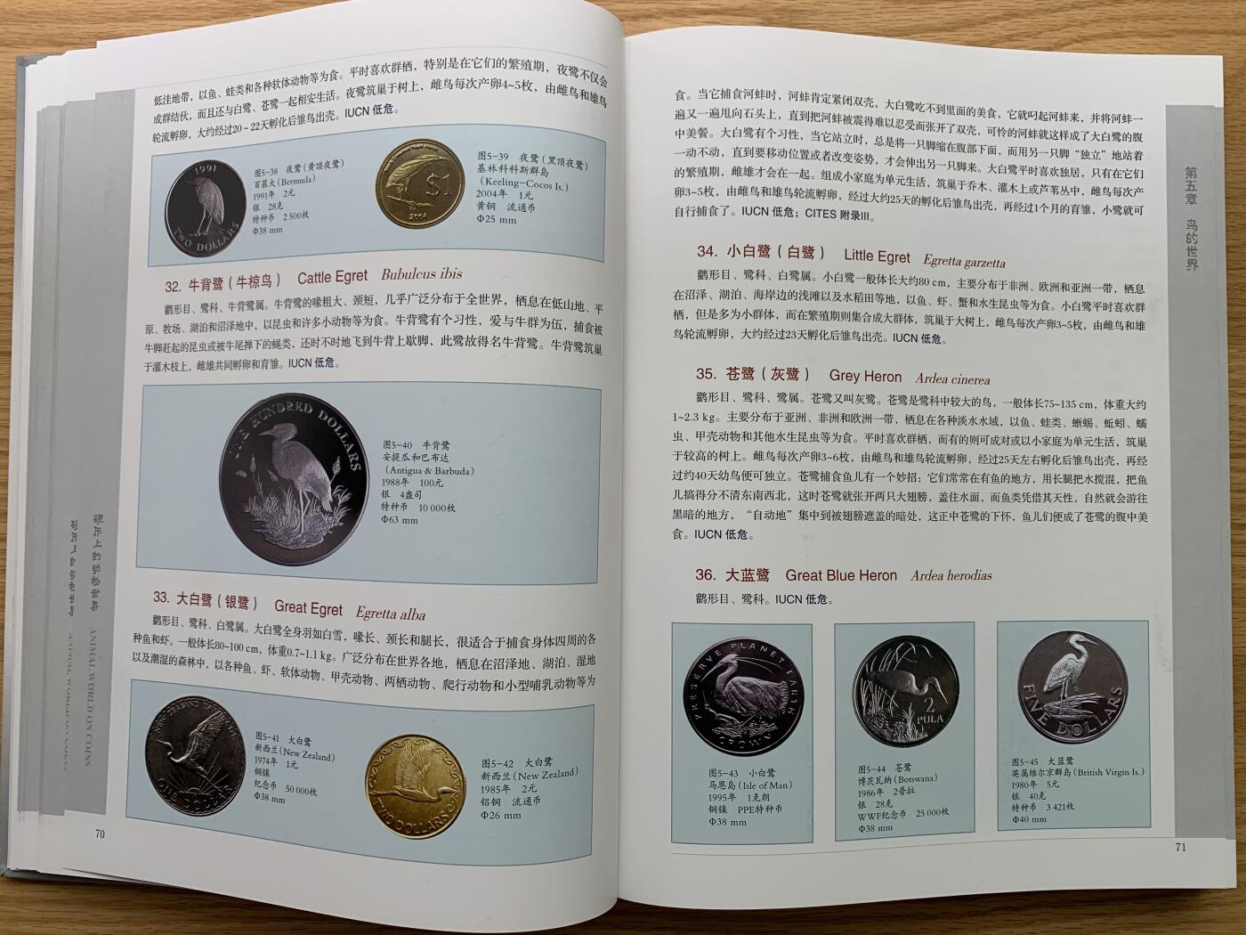 《竞宝斋》第430场 周日，周一，周二 3场连拍 （全场包邮） 精装大开本《硬币上的动物世界》玩动物币的必备资料， 目前市面专题动物系列里最权威的一本书。等同于动物币版的“克劳斯”目录。收录200余个国家地区，1100 枚、700多个动物物种，分类科学，全彩，厚达310页，书籍较重，重量近3斤半，几乎玩动物收藏币友人手一本！值得收藏。重达1.6公斤