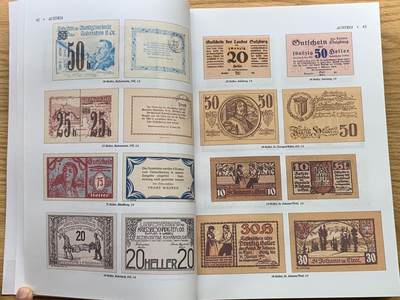 《竞宝斋》第430场 周日，周一，周二 3场连拍 （全场包邮） 紧急状态纸币目录 1914-1947彩色版 重达1公斤