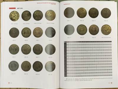 《竞宝斋》第430场 周日，周一，周二 3场连拍 （全场包邮） 越南最新发售的硬币类书籍，涵盖了法属印支至今所发行的金属流通币，铜板纸限量印刷，这本目录可用作工具书，也可收藏，细节见图。