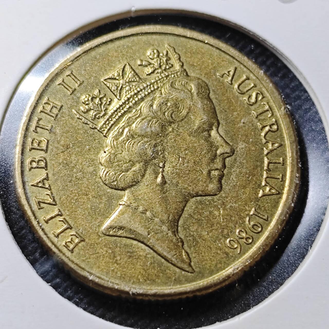 KK钱币收藏小铺  第356场  2月预留时间 周末发货  澳大利亚1元纪念币