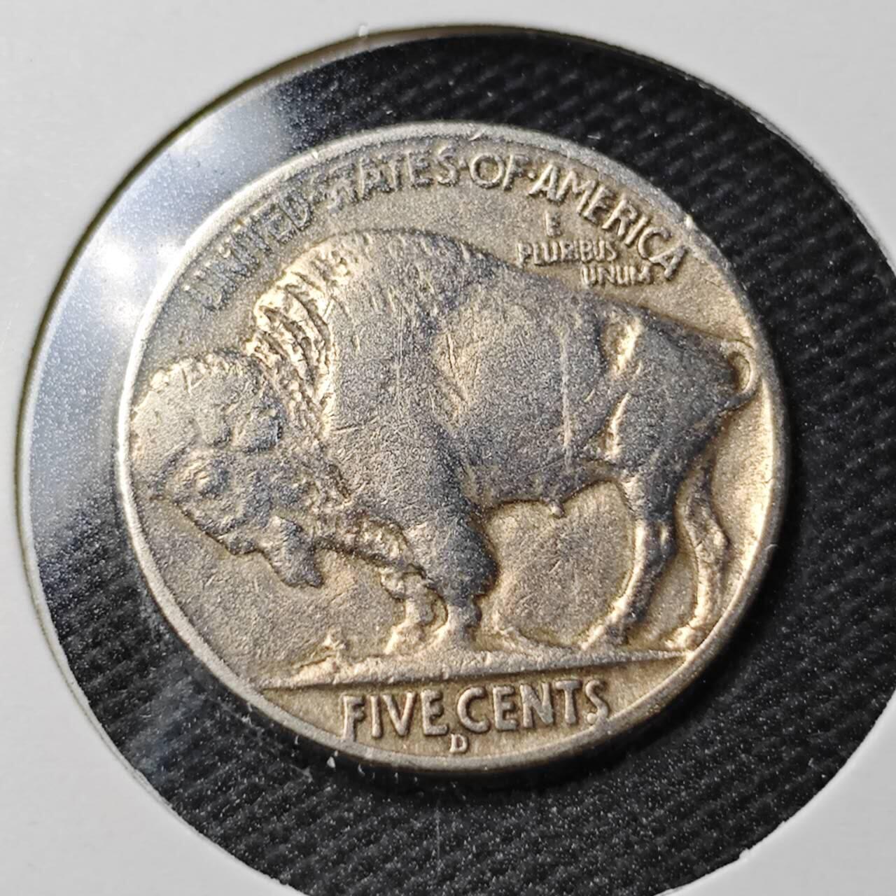 KK钱币收藏小铺  第356场  2月预留时间 周末发货  1937美国5分镍币 年份清楚