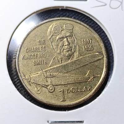 KK钱币收藏小铺  第356场  2月预留时间 周末发货 -  澳大利亚1元纪念币
