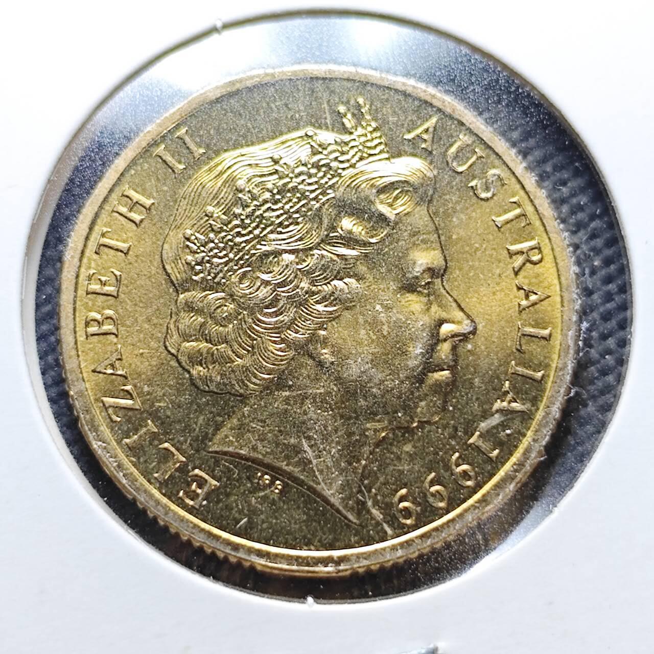 KK钱币收藏小铺  第356场  2月预留时间 周末发货  澳大利亚1元纪念币