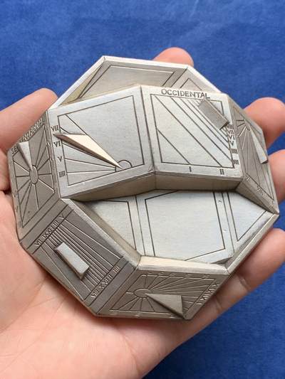 《竞宝斋》第430场 周日，周一，周二 3场连拍 （全场包邮） 法国信托投资局镀银铜章 92mm 813克 厚重压手 1991 丰饶角铜标