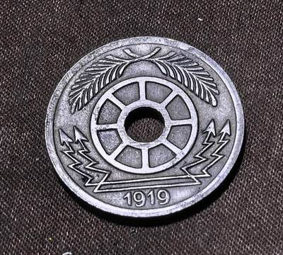 北京马甸外国币专卖第145期，外国币专场，陆续上拍，欢迎关注 - 1919年德国帝国克雷菲尔德有轨电车20芬尼紧急货币