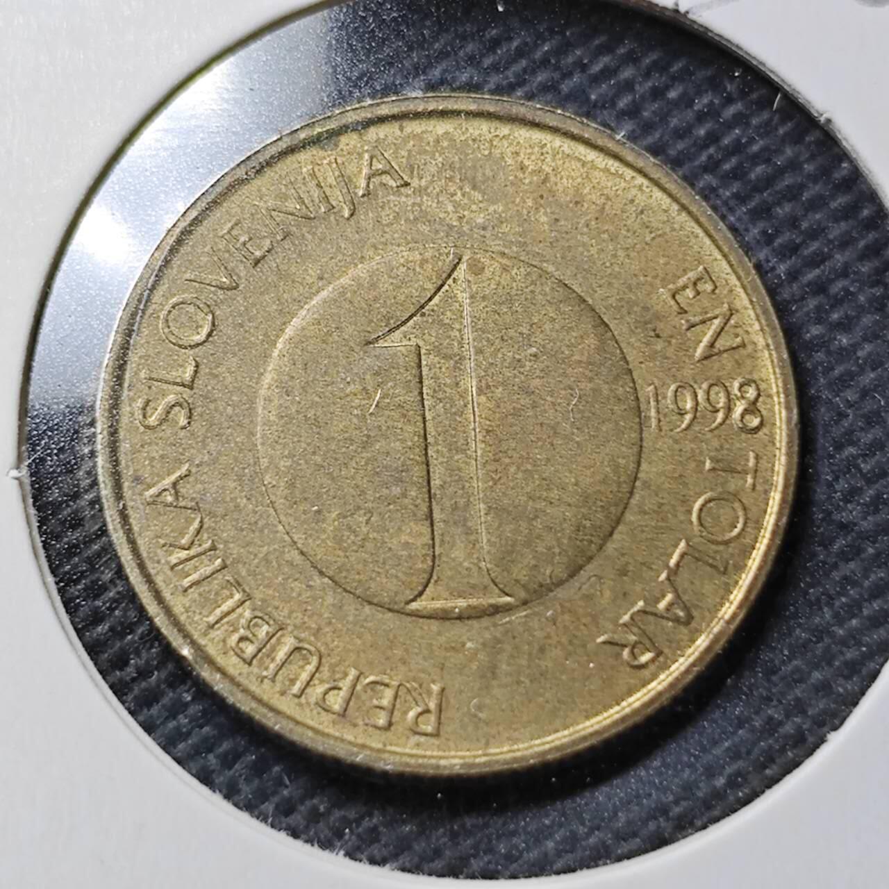 KK钱币收藏小铺  第356场  2月预留时间 周末发货  斯洛文尼亚