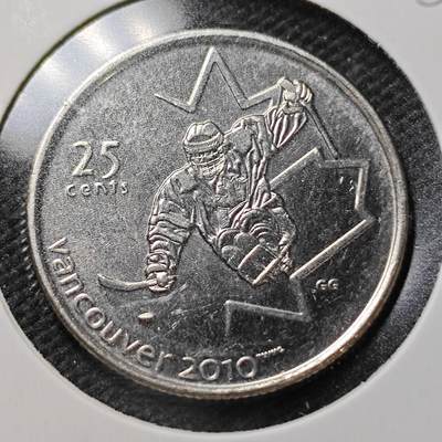 KK钱币收藏小铺  第356场  2月预留时间 周末发货 -  加拿大25分纪念币