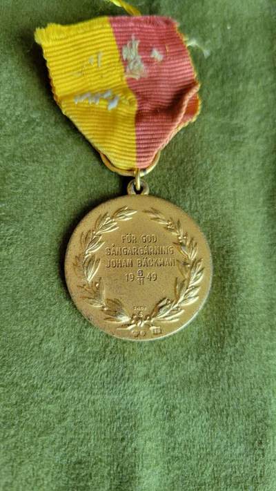 嘉宝良覃世界勋赏第17期拍卖 瑞典猎人协会奖章925银15.38克