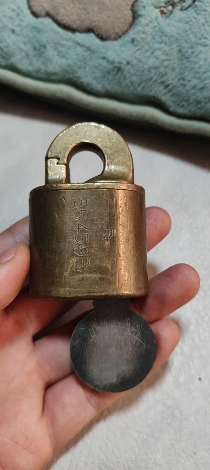 图南收藏 美国邮政计数铜锁