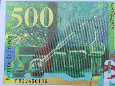 《竞宝斋》第430场 周日，周一，周二 3场连拍 （全场包邮） PMG 66EPQ 法国 1995年500法郎 末版 居里夫人