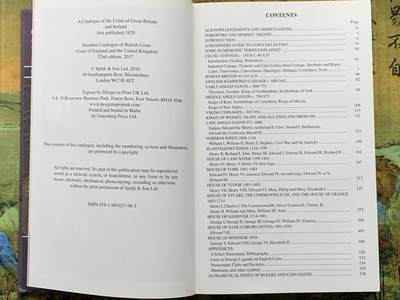 《竞宝斋》第430场 周日，周一，周二 3场连拍 （全场包邮） spink斯宾克 2017年英国钱币目录 精装本540页 跨度长达2000年 英国币必备工具书 重达1公斤