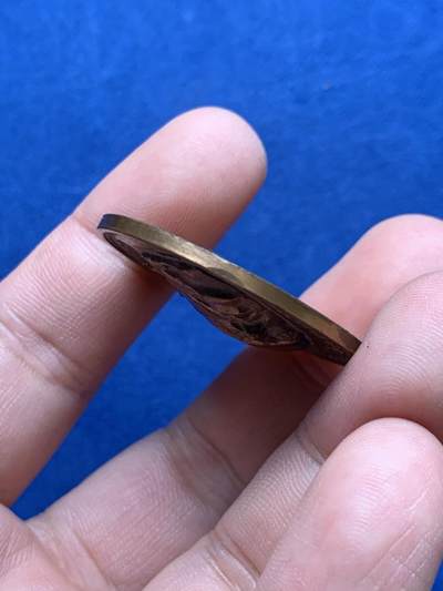 《竞宝斋》第430场 周日，周一，周二 3场连拍 （全场包邮） 作曲家让·西贝柳斯高浮雕纪念章 18.6克 35mm 细节见图