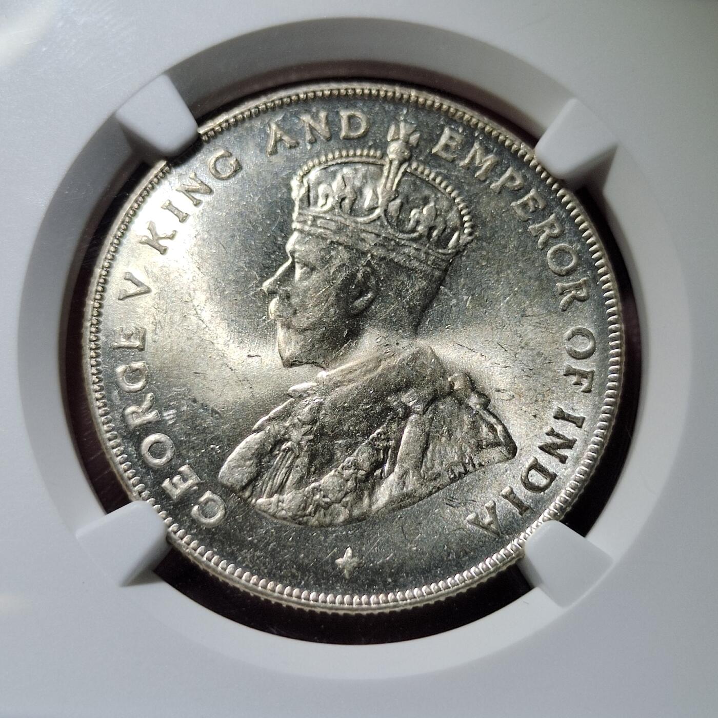 中外钱币第五场 NGC-MS63英属海峡1919年壹圆